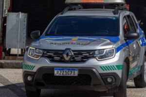 Carro da Pol&iacute;cia Militar de Pernambuco.