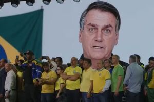 Conven&ccedil;&atilde;o do PL utilizou v&iacute;deo de IA do ex-presidente Jair Bolsonaro.