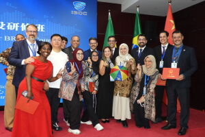 Representantes da comitiva pernambucana na China