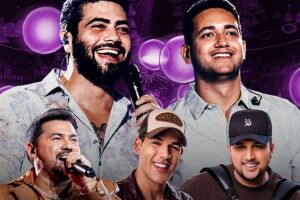 Henrique & Juliano far&atilde;o show em Recife com Xand Avi&atilde;o e Z&eacute; Vaqueiro.