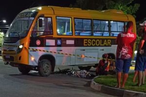 Adolescente de 13 anos morre ap&oacute;s ser atropelado por &ocirc;nibus escolar em Arcoverde (PE)
