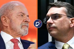 Lula e Fl&aacute;vio Bolsonaro.