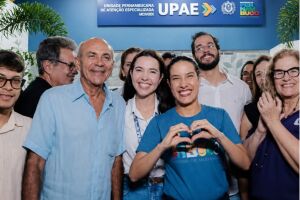 Eduardo Hon&oacute;rio e Raquel Lyra 