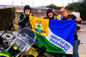 Mano Medeiros comemora Dia do Motociclista em Jaboat&atilde;o