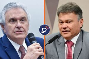  candidato &agrave; Presid&ecirc;ncia da Rep&uacute;blica pelo PSD, Ronaldo Caiado e o promotor de Justi&ccedil;a Lincoln Gakiya.