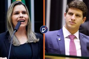 Clarissa T&eacute;rcio ironiza presen&ccedil;a de Jo&atilde;o Campos em culto da IADPE: "na hora do voto e do desespero vale tudo"