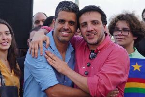 Renan Hallais se re&uacute;ne com candidato &agrave; Presid&ecirc;ncia Renan Santos nesta quinta-feira (20); confira detalhes