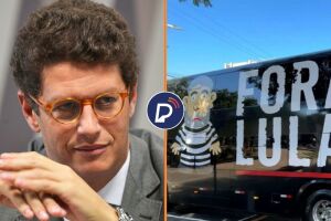 &Ocirc;nibus de Ricardo Salles usado em campanha &eacute; alvo de a&ccedil;&atilde;o por suposta propaganda irregular em S&atilde;o Paulo.