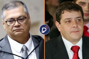 Ministro Fl&aacute;vio Dino e Lulinha, filho do presidente Lula