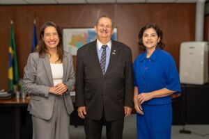 Raquel Lyra, Fernando Cerqueira e Priscila Krause