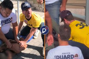 Eduardo Moura interv&eacute;m em assalto no Recife.