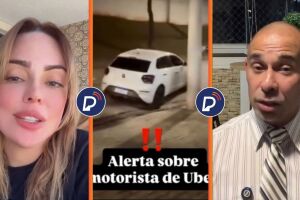 Motorista de aplicativo envolvido no caso com a jornalista Rachel Sheherazade.