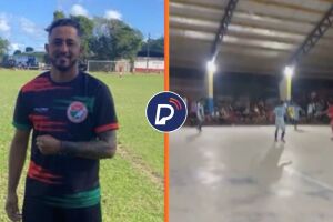 O momento dos disparos foi registrado por uma transmiss&atilde;o ao vivo realizada no gin&aacute;sio para acompanhar a partida de futsal.