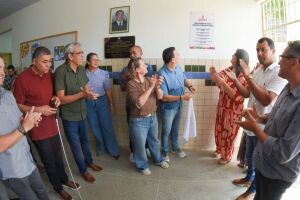 Escola Professor Let&aacute;cio Brito Pessoa, localizada no bairro da Boa Vista.