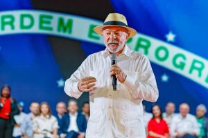 Lula em conven&ccedil;&atilde;o do PT na Bahia