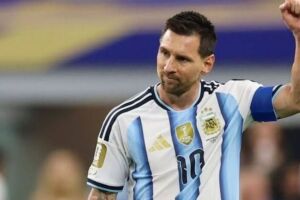 Messi se despede da sele&ccedil;&atilde;o da Argentina
