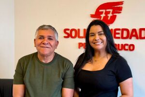 Thais Vital, presidente Partido Solidariedade Mulher em Jaboat&atilde;o