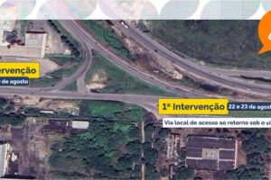 Trechos interditados em Jaboat&atilde;o