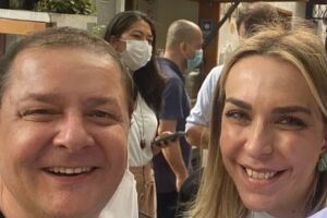 Lulinha e Roberta Luchsinger 
