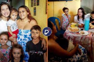 Governadora Raquel Lyra visita fam&iacute;lia.