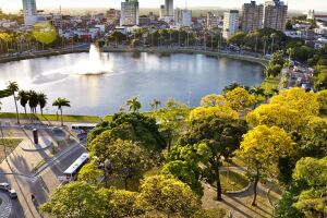 Parque Solon Lucena, no Centro de Jo&atilde;o Pessoa.