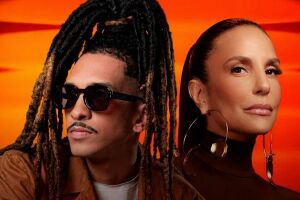 PC Macabu e Ivete Sangalo na capa do feat "Arde Outra Vez", sucesso de Thalles Roberto.