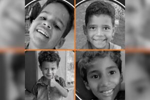 Uma quinta crian&ccedil;a, de 11 anos, tamb&eacute;m estava no local e conseguiu nadar at&eacute; a margem.