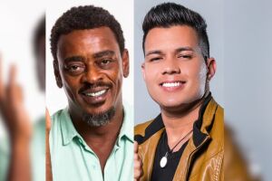 Seu Jorge e Vitor Fernandes.
