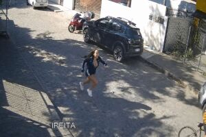 A cantora de brega Ziane Martins disse que ainda correu gritando atr&aacute;s do suspeito.