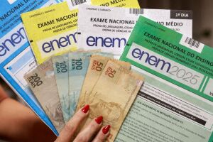 Trabalho no Enem 2026.