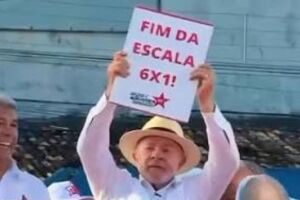 Lula defende fim da escala 6x1.