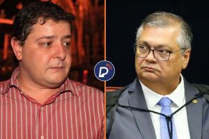 Lulinha e o ministro do STF, Fl&aacute;vio Dino