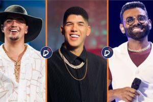 Natanzinho Lima, Z&eacute; Vaqueiro e Pablo.