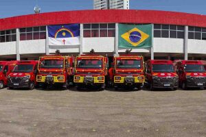 Novos ve&iacute;culos do Corpo de Bombeiros.