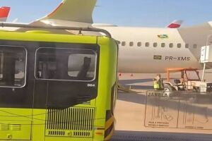 Boeing 737 Max 8 da Gol. 