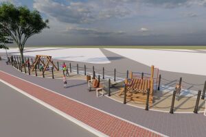 Projeto da Pra&ccedil;a na Cohab 1 em Belo Jardim.