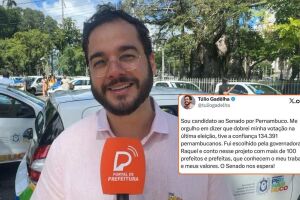 Deputado federal, T&uacute;lio Gad&ecirc;lha.