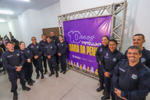 Evento comemorativo da Patrulha Maria da Penha em Ipojuca