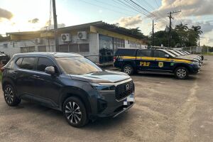 Ve&iacute;culo recuperado pela PRF