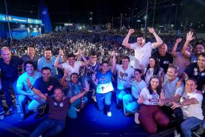 Grande ato pol&iacute;tico de Eduardo da Fonte e Raquel Lyra em Petrolina