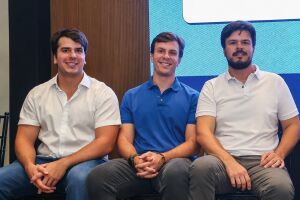 Irm&atilde;os Miguel Coelho, Fernando Filho e Ant&ocirc;nio Coelho
