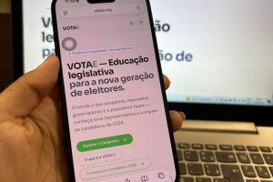 Plataforma VOTAE  Educa&ccedil;&atilde;o legislativa para a nova gera&ccedil;&atilde;o de eleitores.