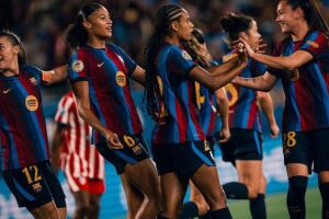 Barcelona feminino vai em busca da mais uma Champions League.