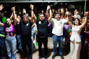 C&eacute;sar Ramos durante agenda em Igarassu.