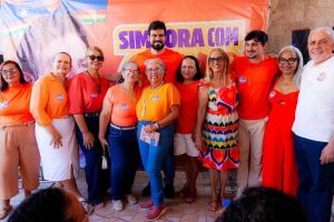 C&eacute;sar Ramos durante campanha em Igarassu.
