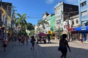 Com&eacute;rcio no Centro do Recife.