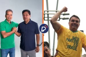 Coronel Feitosa, Mendon&ccedil;a Filho e Fl&aacute;vio Bolsonaro. 