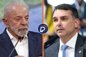 O presidente Luiz In&aacute;cio Lula da Silva (PT) e o senador Fl&aacute;vio Bolsonaro (PL) est&atilde;o tecnicamente empatados. 