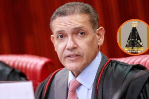 Nunes Marques julga nesta quarta (30) decis&atilde;o sobre posts que associam Fl&aacute;vio Bolsonaro a Nossa Senhora Aparecida.
