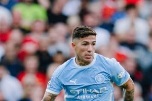 Enzo foi a grande contrata&ccedil;&atilde;o do Manchester City para a temporada.